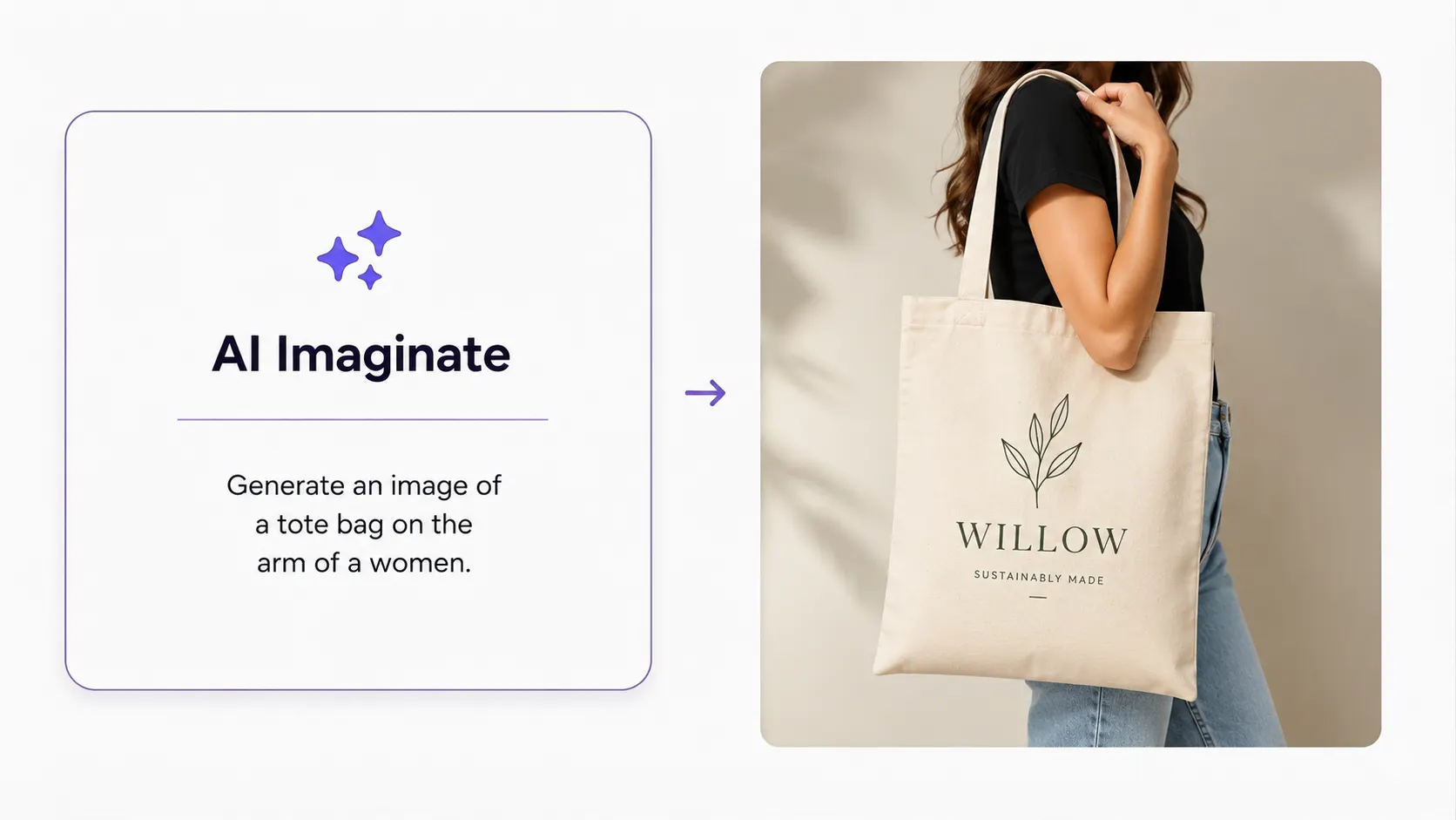 AI image generator creating a custom image from a text prompt