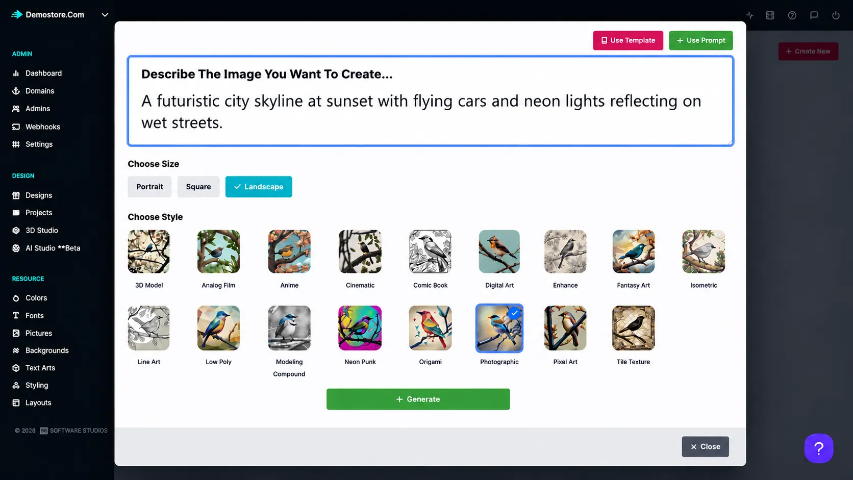 AI Studio automating design production and catalog scaling workflows