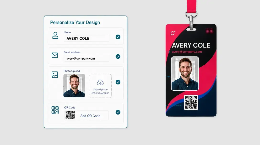 PitchPrint Data Form module preview