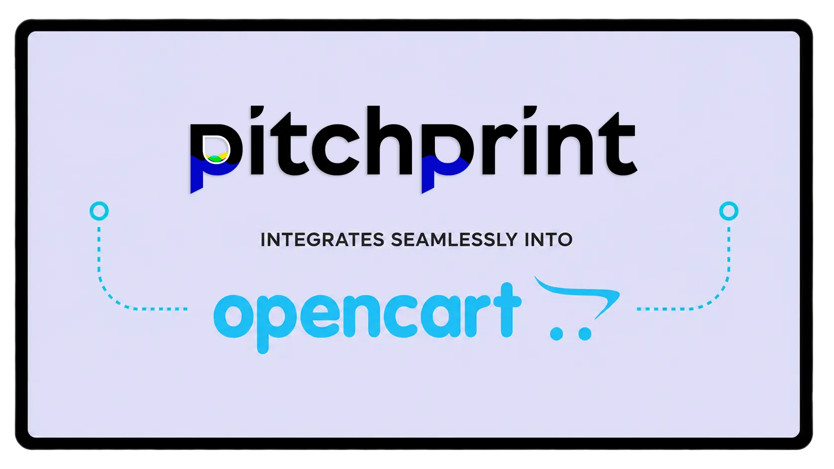 PitchPrint integrates seamlessly with OpenCart
