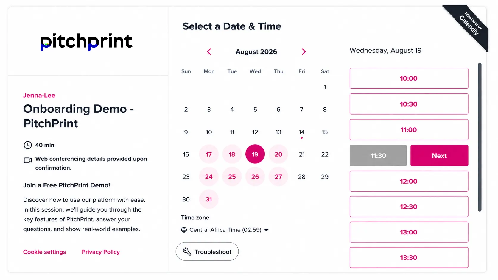 PitchPrint Academy used for admin onboarding, feature adoption, and ongoing reference