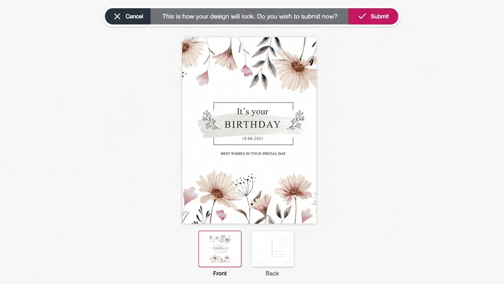 Page Verification preview