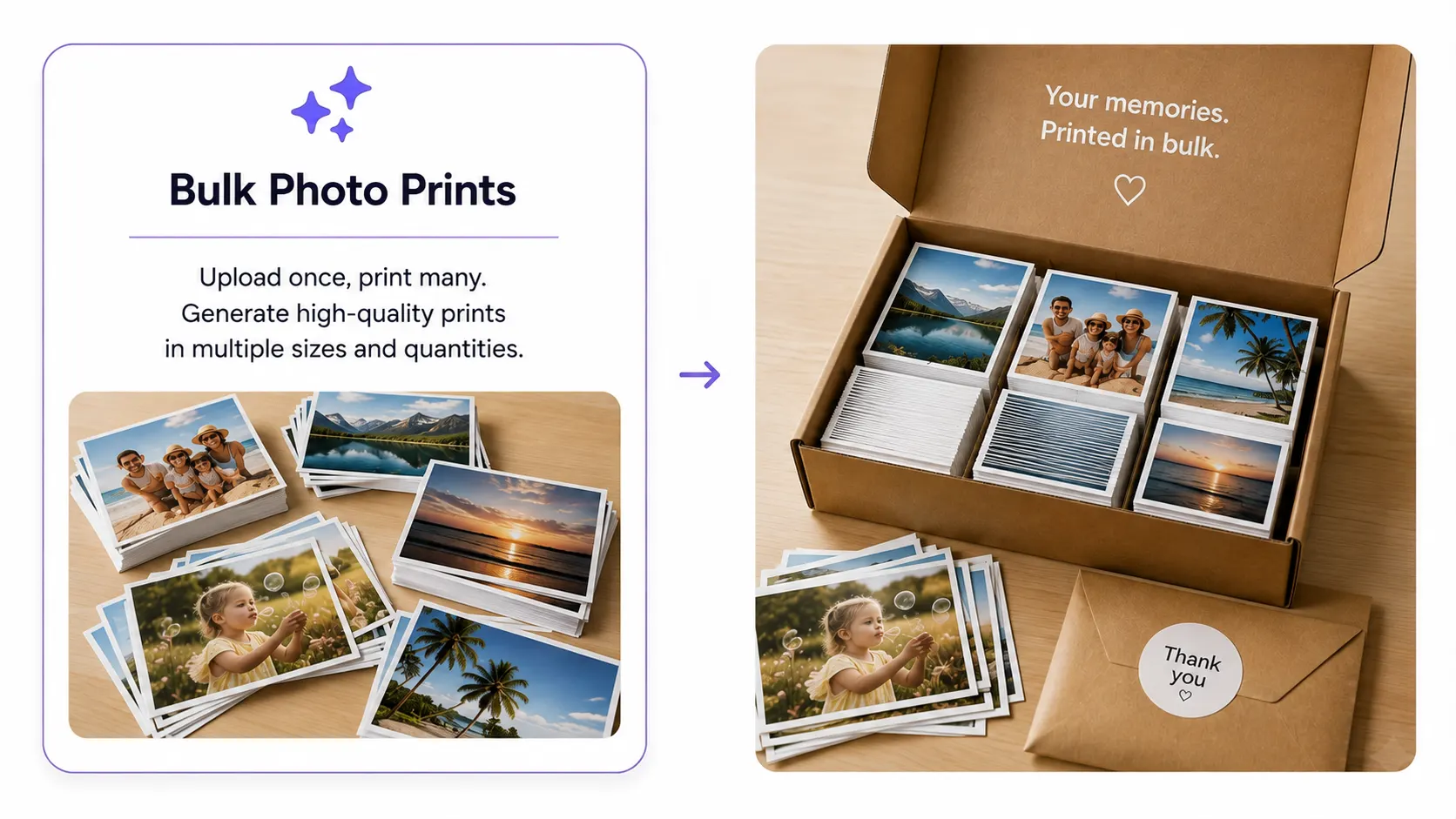 PitchPrint bulk photo upload and sizing interface