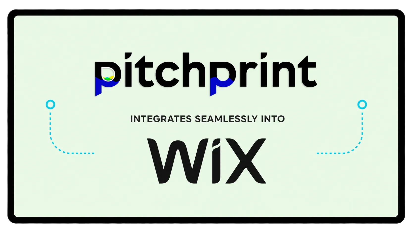 PitchPrint integrates seamlessly with Wix
