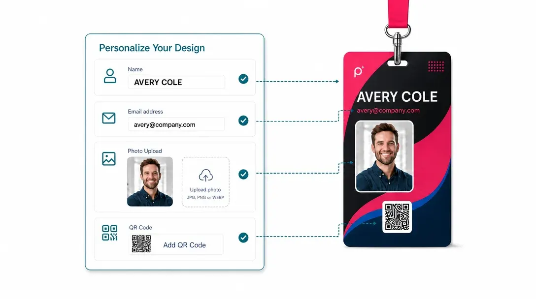 PitchPrint Data Form module interface