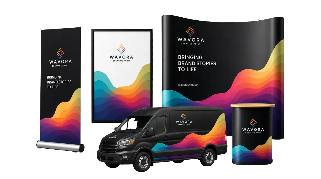 Personalized large-format print products created with PitchPrint